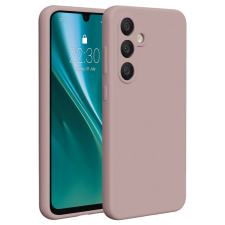 Etteri Silicone tok Samsung Galaxy S24 FE - halvány rózsaszín tok és táska