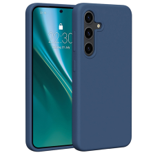 Etteri Silicone tok Samsung Galaxy S24 - sötétkék tok és táska