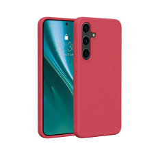 Etteri Silicone tok Samsung Galaxy S25 - málnapiros tok és táska
