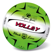 EU Strandröplabda, Fluo Black Line 21 cm - Zöld X játéklabda