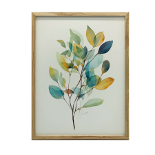 EUCALYPTUS ELEGANCE KERET NÉLKÜLI FALI PLAKÁT 30x40 CM MATT PAPÍR grafika, keretezett kép
