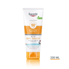  EUCERIN SUN FF50 KIDS SENSITIVE PROTECT DRY TOUCH GÉLKRÉM 200ML naptej, napolaj