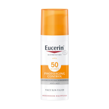 Eucerin Sun Photoaging Control napozó fluid arcra FF50 (50ml) naptej, napolaj