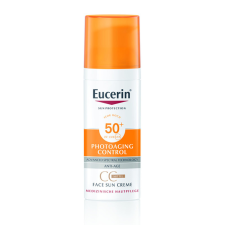 Eucerin Sun Photoaging Control színezett napozó krém arcra FF50+ medium (50ml) naptej, napolaj