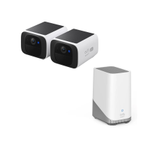 Eufy S220 soloCam (Solar 2K) 2 db kamera + Homebase3 EU csomag megfigyelő kamera