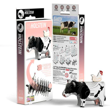 Eugy 3D puzzle-ök EUGY Holstein-fríz tehén 3D puzzle puzzle, kirakós