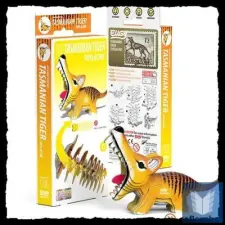  Eugy - Erszényes farkas 3D puzzle puzzle, kirakós
