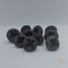 Eukaliptusz gomb - barna színű dekorációs kellék