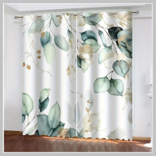 Eukaliptusz levelek mintás függöny 100 x 220 cm 2 db JA105340 lakástextília