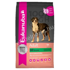 Eukanuba Adult All Breeds rich in Salmon & Rice kutyaeledel
