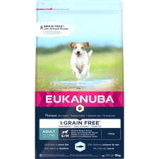 Eukanuba Adult Grain Free Small&Medium Ocean Fisch 3kg kutyaeledel