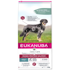 Eukanuba Daily Care Adult Monoprotein lazac, 12 kg kutyaeledel