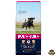 Eukanuba Junior Large kutyatáp 15kg kutyaeledel