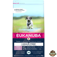 Eukanuba Puppy & Junior Grain Free Large Ocean Fisch 3kg kutyaeledel
