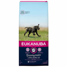  Eukanuba Puppy Large kutyatáp 15kg kutyaeledel