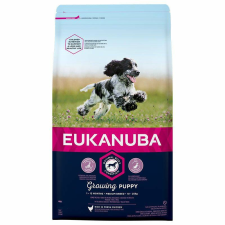 Eukanuba Puppy Medium kutyatáp 3kg kutyaeledel