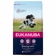 Eukanuba Puppy Medium kutyatáp 3kg kutyaeledel