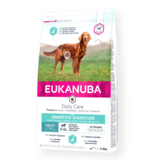 Eukanuba Puppy Sensitive Digestion kutyatáp 12kg kutyaeledel