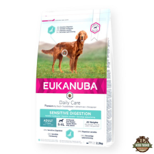 Eukanuba Puppy Sensitive Digestion kutyatáp 12kg kutyaeledel