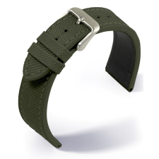 Eulit EULIT Canvas textil óraszíj, olivazöld 22mm óraszíj