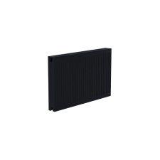 Eurad Plus 22k 600x800 mm kétsoros acéllemez fekete lapradiátor, 1673 W fűtőtest, radiátor