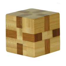 Eureka 3D Bambusz puzzle - Cube ördöglakat (EUR34319) kreatív és készségfejlesztő