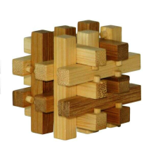 Eureka 3D Bambusz puzzle - Slide ördöglakat oktatójáték