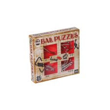 Eureka Ball puzzle Ördöglakat - Piros (EUR34656) kreatív és készségfejlesztő