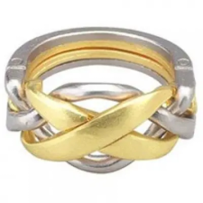 Eureka Cast Ring logikai játék