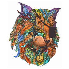 Eureka Fa puzzle – Kalóz cica (FSC-wood) puzzle, kirakós