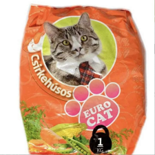  EURO CAT Száraz táp - csirkés 1kg macskaeledel