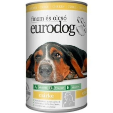  EURO DOG kutyakonzerv csirkehússal 415g kutyaeledel