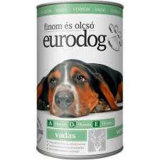  EURO DOG kutyakonzerv vadhússal 415g kutyaeledel