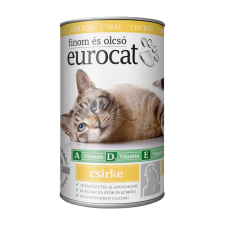 ,Euro Pet, Euro Cat Konzerv Macskáknak (Csirke) - 415 g macskaeledel