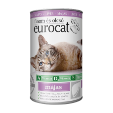 ,Euro Pet, Euro Cat Konzerv Macskáknak (Máj) - 415 g macskaeledel