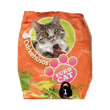 ,Euro Pet, Euro Cat Száraz Macskatáp (Csirke) - 1 kg macskaeledel