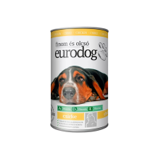 ,Euro Pet, Euro Dog Konzerv Kutyáknak (Csirke) - 415 g kutyaeledel