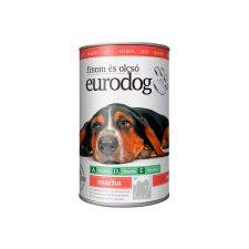 ,Euro Pet, Euro Dog Konzerv Kutyáknak (Marha) - 415 g kutyaeledel