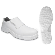 Euro Protection Cipő Okenite (S2 SRC) bebújós acélkaplis csúszásbiztos antisztatikus fehér 36 munkavédelmi cipő
