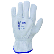Euro Protection EP munkavédelmi bőrkesztyű, szürke színmarha tenyér és kézhát