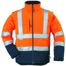 Euro Protection Fluo dzseki narancs/kék láthatósági ruházat