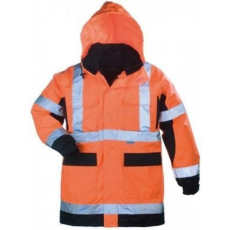 Euro Protection Kabát Kanata 4:1 Hi-Viz PE sárga/kék M