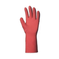Euro Protection Kesztyû háztartási gumikesztyû természetes latex anyagú rózsaszín 10