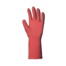 Euro Protection Kesztyű háztartási gumikesztyű természetes latex anyagú rózsaszín 10