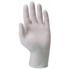 Euro Protection Kesztyű latex vizsgálókesztyű púderozott (100db/csomag) fehér S