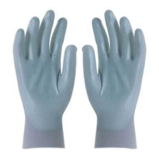 Euro Protection Kesztyű tenyéren mártott poliuretán szellőző kézhát (100%nylon) szürke 10