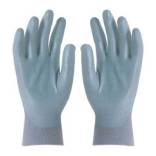 Euro Protection Kesztyű tenyéren mártott poliuretán szellőző kézhát (100%nylon) szürke 8 védőkesztyű