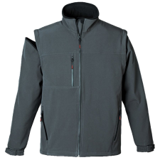 Euro Protection Yang férfi softshell kabát (szürke, 3XL) munkaruha