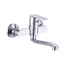  Euro Standard fali mosogató csaptelep - KRÓM csaptelep