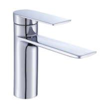  Euro Standard THIN mosdó csaptelep - leeresztő nélkül - KRÓM csaptelep